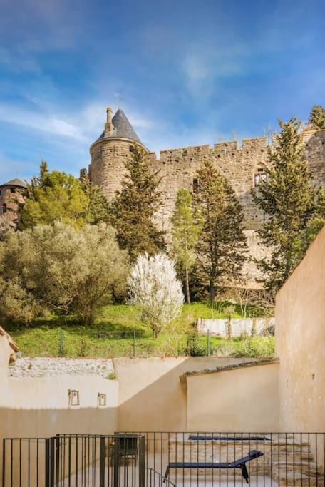 Longue Vie A La Reine - Piscine - Chateau Carcassonne Extérieur photo