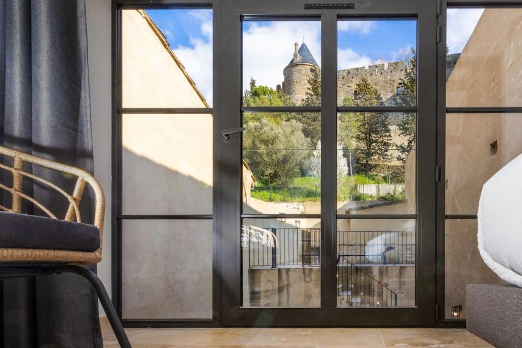 Longue Vie A La Reine - Piscine - Chateau Carcassonne Extérieur photo